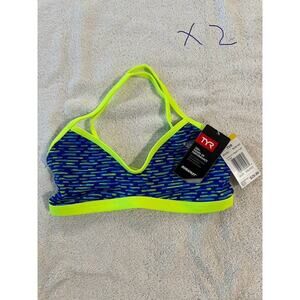 TYR Swimsuit Womens Top, VITALITY TRINITY TOP, Size XS /0-2